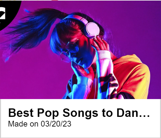 Third most recent playlist